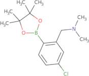 4-Chloro-2-(N,N-dimethylaminomethyl)phenylboronic acid, pinacol ester