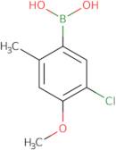 5-Chloro-4-methoxy-2-methylphenylboronic acid
