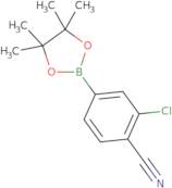 3-Chloro-4-cyanophenylboronic acid pinacol ester