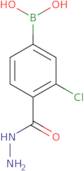 3-Chloro-4-hydrazinecarbonylphenylboronic acid