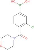 3-Chloro-4-(morpholinocarbonyl)phenylboronic acid