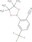 2-Cyano-5-(trifluoromethyl)phenylboronic acid, pinacol ester