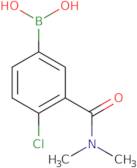 4-Chloro-3-(dimethylaminocarbonyl)phenylboronic acid
