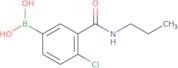 4-Chloro-3-(n-propylaminocarbonyl)phenylboronic acid