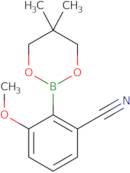 2-Cyano-6-methoxyphenylboronic acid neopentyl glycol ester