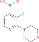 (3-Chloro-2-morpholinopyridin-4-yl)boronic acid