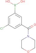 3-Chloro-5-(morpholine-4-carbonyl)phenylboronic acid