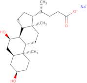 Chenodeoxycholic acid, sodium salt