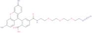 Carboxyrhodamine 110-peg3-azide