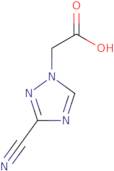 2-(3-Cyano-1H-1,2,4-triazol-1-yl)acetic acid