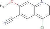4-Chloro-6-cyano-7-methoxyquinoline