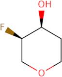 cis-3-Fluorooxan-4-ol