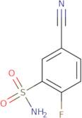 Cyano-2-fluorobenzenesulfonamide