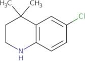 6-Cloro-4,4-dimethyl-1,2,3,4-tetrahydro-quinoline