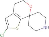 2'-Chloro-4',5'-dihydrospiro[piperidine-4,7'-thieno[2,3-c]pyran]