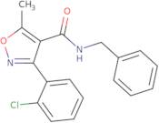 (3-(2-Chlorophenyl)-5-methylisoxazol-4-yl)-N-benzylformamide