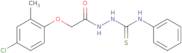 2-(4-chloro-2-methylphenoxy)-N-(((phenylamino)thioxomethyl)amino)ethanamide