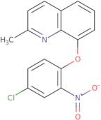 4-Chloro-1-(2-methyl(8-quinolyloxy))-2-nitrobenzene