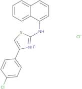 (4-(4-chlorophenyl)(2,5-thiazolyl))-1-naphthylamine, hydrochloride