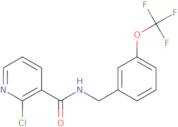 (2-chloro(3-pyridyl))-N-((3-(trifluoromethoxy)phenyl)methyl)formamide