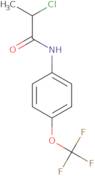 2-chloro-N-(4-(trifluoromethoxy)phenyl)propanamide