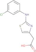 2-(3-Chlorophenylamino-3,5-thiazolyl)acetic acid