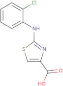 2-((2-Chlorophenyl)amino)-1,3-thiazole-4-carboxylic acid