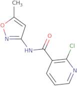 (2-Chloro(3-pyridyl))-N-(5-methylisoxazol-3-yl)formamide