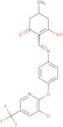 2-(((4-(3-Chloro-5-(trifluoromethyl)(2-pyridyloxy))phenyl)amino)methylene)-5-methylcyclohexane-1,3…