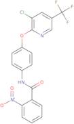 N-(4-(3-Chloro-5-(trifluoromethyl)(2-pyridyloxy))phenyl)(2-nitrophenyl)formamide