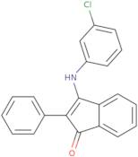 3-((3-Chlorophenyl)amino)-2-phenylinden-1-one