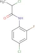 N-(4-Chloro-2-fluorophenyl)-2-chloropropanamide