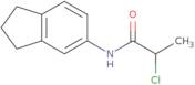 2-Chloro-N-indan-5-ylpropanamide