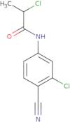 2-Chloro-N-(3-chloro-4-cyanophenyl)propanamide