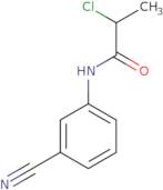 N-(3-Cyanophenyl)-2-chloropropanamide