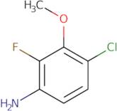 4-Chloro-2-fluoro-3-methoxyaniline