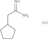 2-Cyclopentylethanimidamide hydrochloride