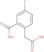 2-(Carboxymethyl) - 5- iodobenzoic acid