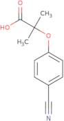 2- (4-Cyanophenoxy) - 2- methylpropanoic acid