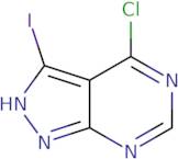 4-Chloro-3-iodo-1H-pyrazolo[3,4-d]pyrimidine