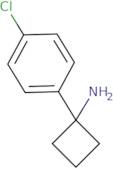 1-(4-Chlorophenyl)cyclobutan-1-amine