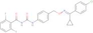 N-[[[4-[[[[(4-Chlorophenyl)cyclopropylmethylene]amino]oxy]methyl]phenyl]amino]carbonyl]-2,6-difluo…