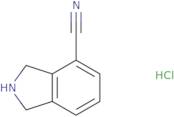 2,3-Dihydro-1H-isoindole-4-carbonitrile hydrochloride