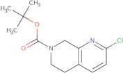 tert-Butyl 2-Chloro-5,6-dihydro-1,7-naphthyridine-7(8H)-carboxylate