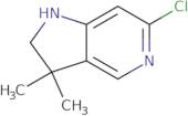 6-Chloro-3,3-dimethyl-2,3-dihydro-1H-pyrrolo[3,2-c]pyridine