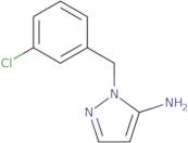 1-[(3-Chlorophenyl)methyl]-1H-pyrazol-5-amine