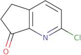 2-Chloro-5H,6H,7H-cyclopenta[b]pyridin-7-one