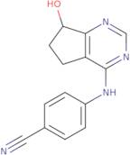 4-(4-Cyanoanilino)-5,6-dihydro-7-hydroxy-7H-cyclopenta[d]pyrimidine