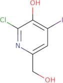 2-Chloro-6-(hydroxymethyl)-4-iodo-3-pyridinol