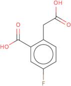 2-(Carboxymethyl)-5-fluorobenzoic acid